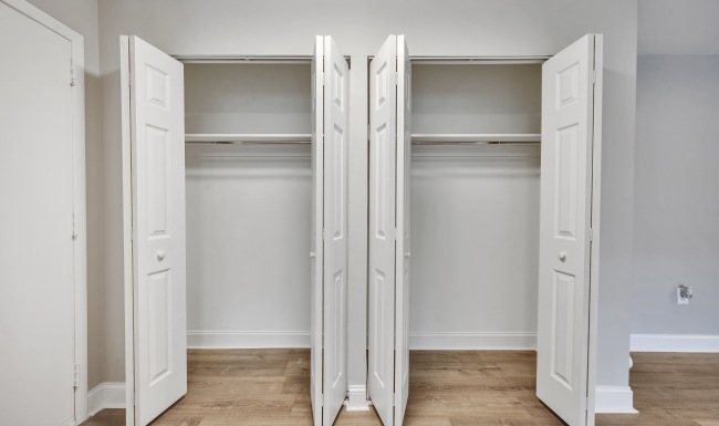 Spacious Closets