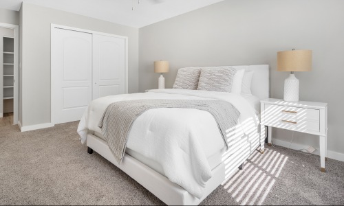 bedroom with spacious areas